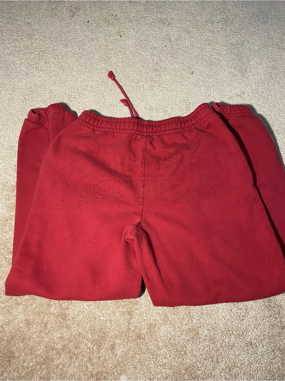 Pacsun Red Pacific Sunwear Sweatpants - Women’s Size XS